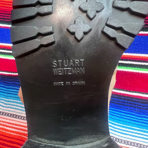 Stuart Weitzman Ankle Boots, size 7.5, Camo/cowprint - Picture 7 of 14